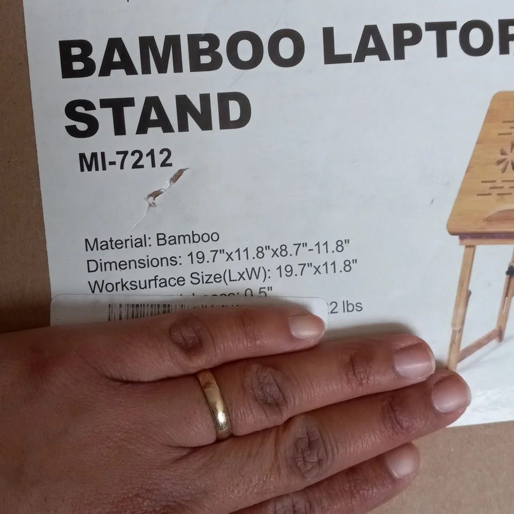 Bamboo Laptop Stand Brand New!!! - Picture 9 of 10